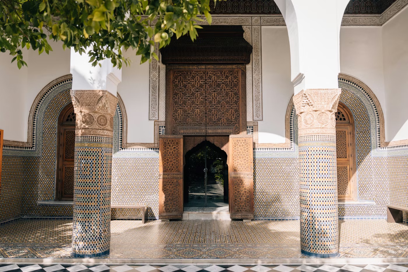 Sol carrelé de local commercial